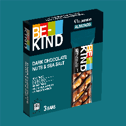 noix & sel de mer avec du chocolat noir image